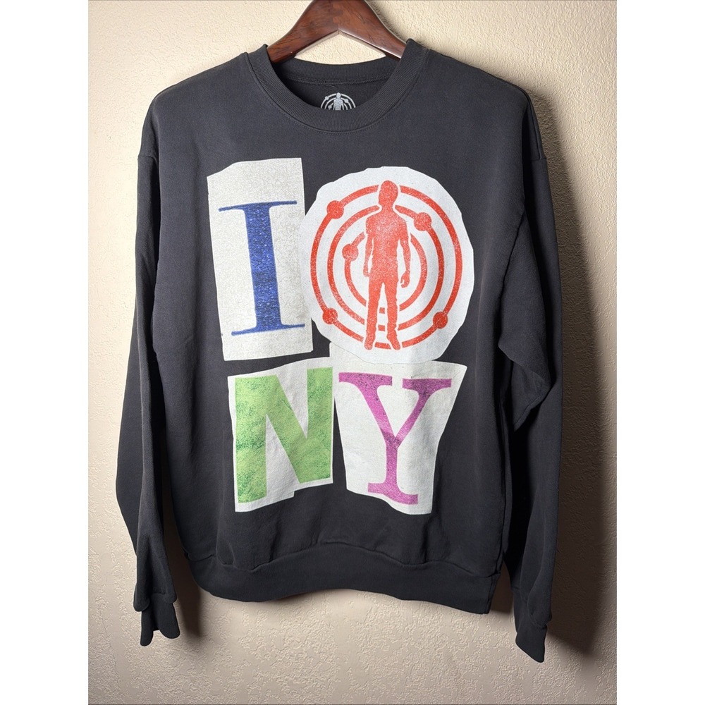 Kid Cudi The Moon Has Landed Governor's Ball 2022 Crewneck Sweatshirt Size M